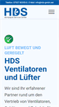 Mobile Screenshot of hds-gmbh.net